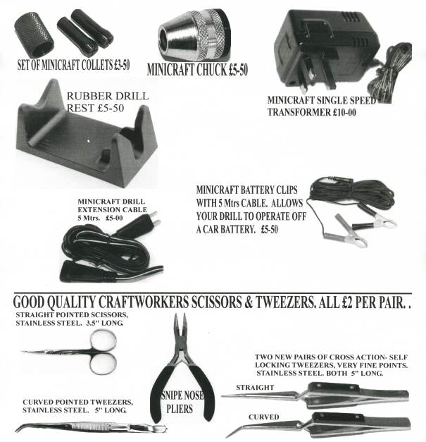 Mulitcraft accessories Sicossors and Tweezers